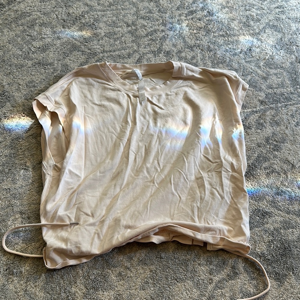 Stori crop top with ties on side